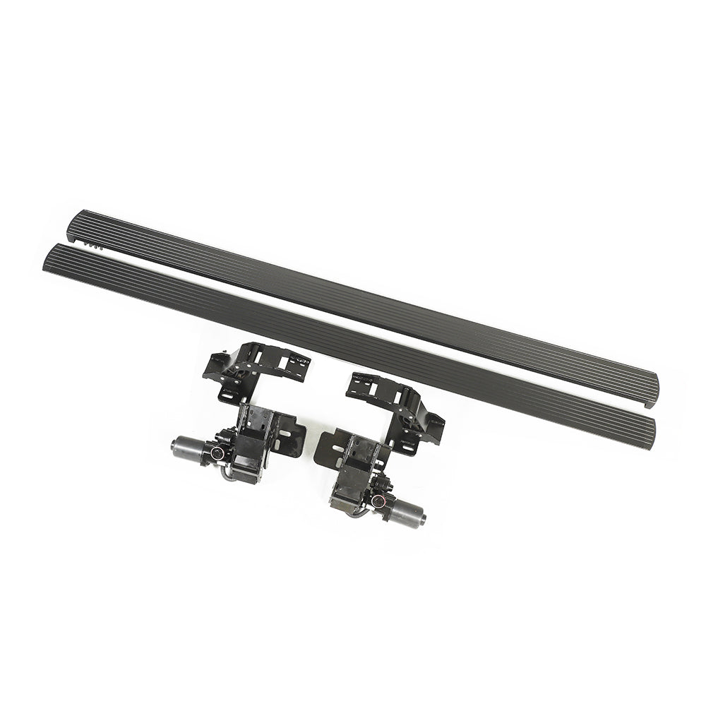 LAND ROVER DEFENDER L663 110 ELECTRIC FOLD OUT SIDE STEPS-Accessories-BLAK BY CT-CT Carbon - High-quality carbon fiber and gloss black aerodynamic parts for premium sports and luxury vehicles.