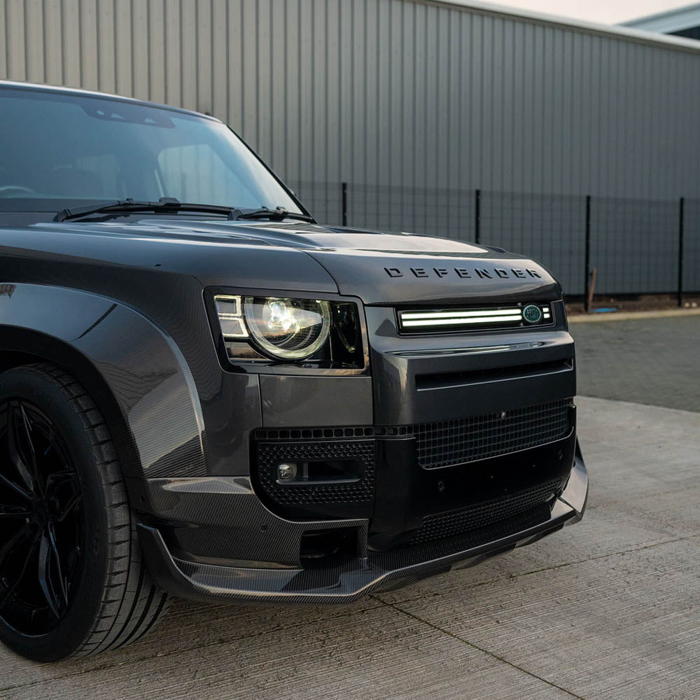 Predator 4x4 Gloss Black Wheel Arches To Fit Land Rover Defender 110 L663 20+ - DNA 4X4 Predator 4x4 Gloss Black Wheel Arches To Fit Land Rover Defender 110 L663 20+ - DNA 4X4