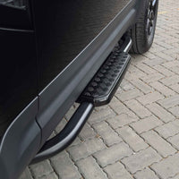 LAND ROVER DEFENDER L663 110 SIDE STEPS-Accessories-BLAK BY CT-CT Carbon - High-quality carbon fiber and gloss black aerodynamic parts for premium sports and luxury vehicles.
