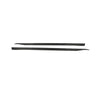 BMW 5 SERIES G60/G61 2024+ CARBON FIBRE SIDE SKIRTS-Side Skirts-CT CARBON-CT Carbon - High-quality carbon fiber and gloss black aerodynamic parts for premium sports and luxury vehicles.