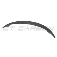 TESLA MODEL 3 2017-2023 CARBON FIBRE SPOILER - V4-Spoiler-CT CARBON-CT Carbon - High-quality carbon fiber and gloss black aerodynamic parts for premium sports and luxury vehicles.