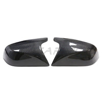 TESLA MODEL 3 2017-2023 CARBON FIBRE MIRRORS - V2-Accessories-CT CARBON-CT Carbon - High-quality carbon fiber and gloss black aerodynamic parts for premium sports and luxury vehicles.