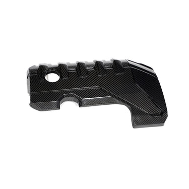 AUDI RS3 8Y 2020+ CARBON FIBRE ENGINE COVER-Accessories-CT CARBON-CT Carbon - High-quality carbon fiber and gloss black aerodynamic parts for premium sports and luxury vehicles.