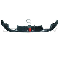 VOLKSWAGEN GOLF R MK7.5 2017-2020 GLOSS BLACK DIFFUSER WITH LED LIGHT