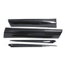 TESLA MODEL 3 2023+ CARBON FIBRE INTERIOR DOOR PANEL TRIM ADD ON-Accessories-CT CARBON-CT Carbon - High-quality carbon fiber and gloss black aerodynamic parts for premium sports and luxury vehicles.