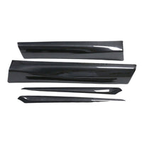 TESLA MODEL 3 2023+ CARBON FIBRE INTERIOR DOOR PANEL TRIM ADD ON-Accessories-CT CARBON-CT Carbon - High-quality carbon fiber and gloss black aerodynamic parts for premium sports and luxury vehicles.
