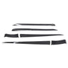 TESLA MODEL S 2021+ CARBON FIBRE DOOR TRIM ADD ON-Accessories-CT CARBON-CT Carbon - High-quality carbon fiber and gloss black aerodynamic parts for premium sports and luxury vehicles.