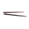 TESLA MODEL 3 2023+ CARBON FIBRE SIDE SKIRTS - V2-Side Skirts-CT CARBON-CT Carbon - High-quality carbon fiber and gloss black aerodynamic parts for premium sports and luxury vehicles.