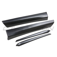 TESLA MODEL 3 2017-2023 MATTE CARBON FIBRE INTERIOR DOOR PANEL TRIM ADD ON-Accessories-CT CARBON-CT Carbon - High-quality carbon fiber and gloss black aerodynamic parts for premium sports and luxury vehicles.