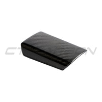 TESLA MODEL 3 & Y 2017+ CARBON FIBRE STALK COVER-Accessories-CT CARBON-CT Carbon - High-quality carbon fiber and gloss black aerodynamic parts for premium sports and luxury vehicles.