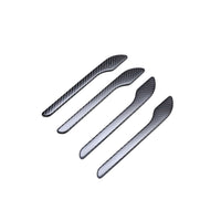 TESLA MODEL 3 & Y 2017+ MATTE CARBON FIBRE HANDLE COVERS-Accessories-CT CARBON-CT Carbon - High-quality carbon fiber and gloss black aerodynamic parts for premium sports and luxury vehicles.