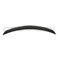 TESLA MODEL 3 2017-2023 CARBON FIBRE SPOILER - V2-Spoiler-CT CARBON-CT Carbon - High-quality carbon fiber and gloss black aerodynamic parts for premium sports and luxury vehicles.