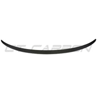 TESLA MODEL 3 2017-2023 CARBON FIBRE SPOILER - V1-Spoiler-CT CARBON-CT Carbon - High-quality carbon fiber and gloss black aerodynamic parts for premium sports and luxury vehicles.
