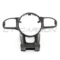 MERCEDES AMG 2016+ CARBON FIBRE STEERING WHEEL TRIM