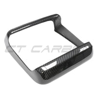 TESLA MODEL S 2021+ CARBON FIBRE REAR SCREEN ADD ON-Accessories-CT CARBON-CT Carbon - High-quality carbon fiber and gloss black aerodynamic parts for premium sports and luxury vehicles.