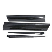 TESLA MODEL 3 2023+ CARBON FIBRE INTERIOR DOOR PANEL TRIM ADD ON-Accessories-CT CARBON-CT Carbon - High-quality carbon fiber and gloss black aerodynamic parts for premium sports and luxury vehicles.