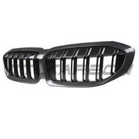 BMW 3 SERIES G20/G21 2018-2022 CARBON FIBRE DOUBLE SLAT GRILLE