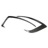 TESLA MODEL S 2021+ CARBON FIBRE FRONT BUMPER CANARDS-Accessories-CT CARBON-CT Carbon - High-quality carbon fiber and gloss black aerodynamic parts for premium sports and luxury vehicles.