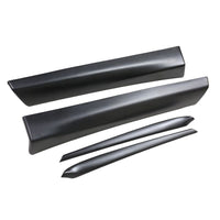 TESLA MODEL 3 2017-2023 MATTE CARBON FIBRE INTERIOR DOOR PANEL TRIM ADD ON-Accessories-CT CARBON-CT Carbon - High-quality carbon fiber and gloss black aerodynamic parts for premium sports and luxury vehicles.