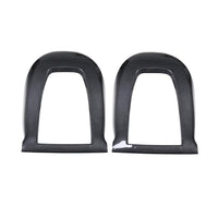 TESLA MODEL 3 2017-2023 CARBON FIBRE SEAT BACK COVERS-Accessories-CT CARBON-CT Carbon - High-quality carbon fiber and gloss black aerodynamic parts for premium sports and luxury vehicles.
