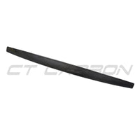 TESLA MODEL 3 2017-2023 CARBON FIBRE DASHBOARD TRIM STICK ON-Accessories-CT CARBON-CT Carbon - High-quality carbon fiber and gloss black aerodynamic parts for premium sports and luxury vehicles.