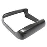 TESLA MODEL S 2021+ MATTE CARBON FIBRE REAR SCREEN ADD ON-Accessories-CT CARBON-CT Carbon - High-quality carbon fiber and gloss black aerodynamic parts for premium sports and luxury vehicles.