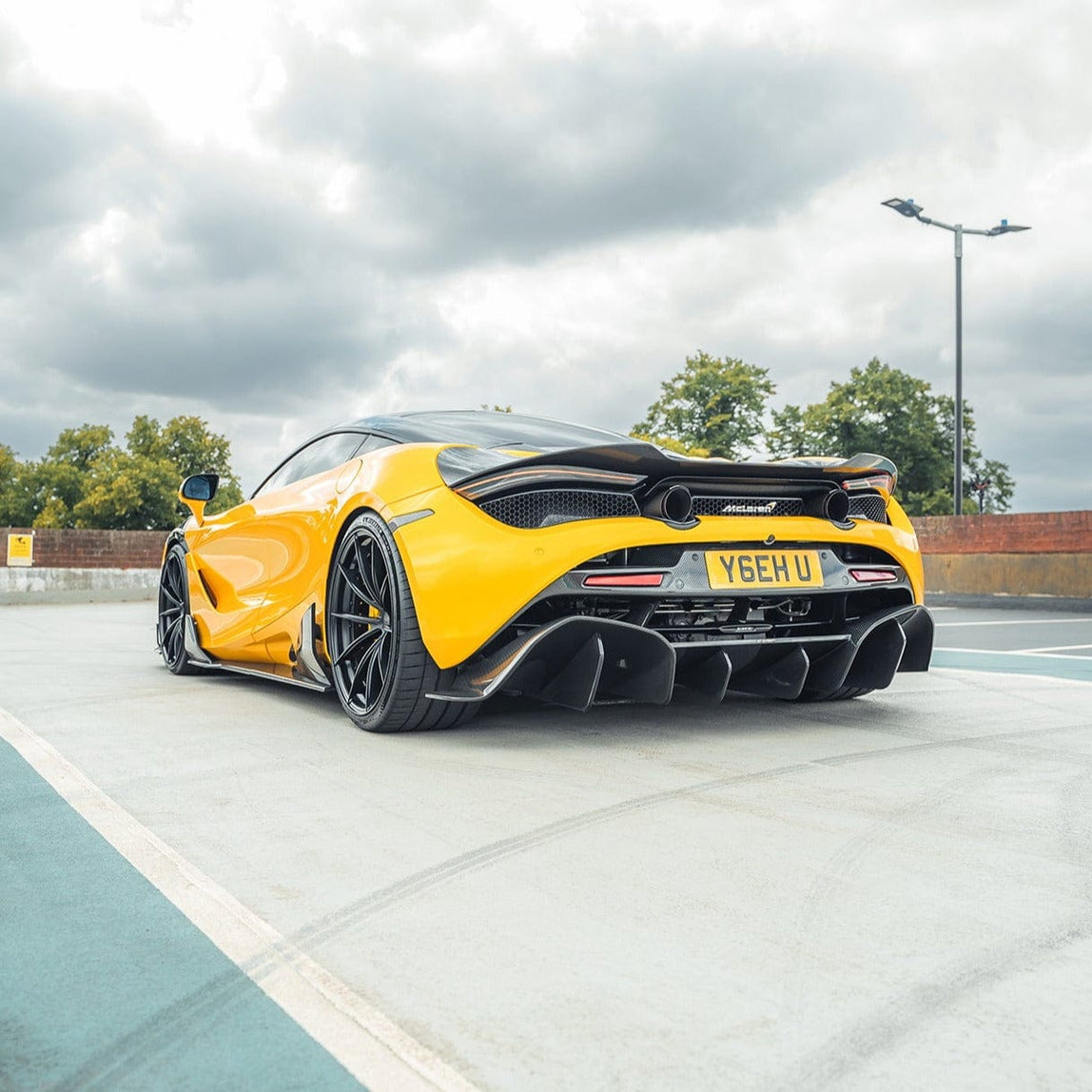 CT Carbon Diffuser MCLAREN 720S CARBON FIBRE DIFFUSER