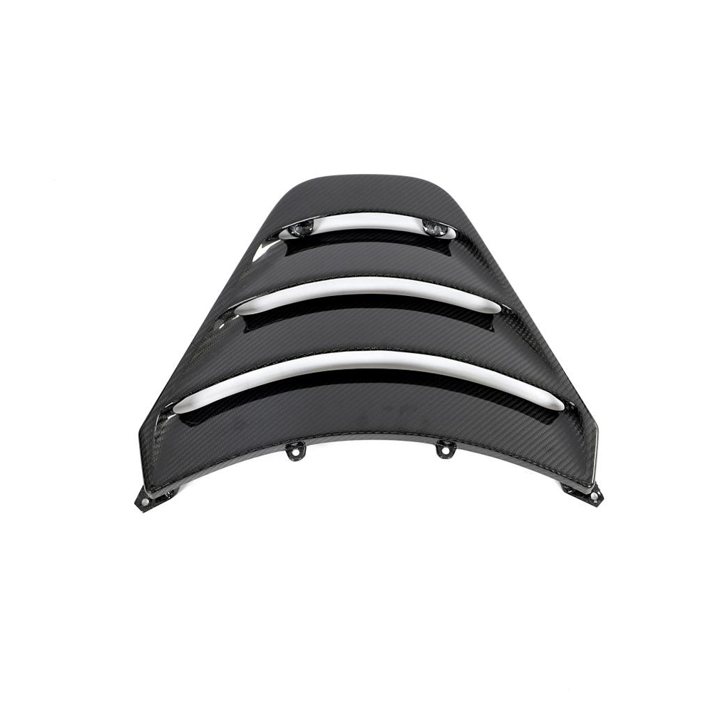MCLAREN 720S CARBON FIBRE ENGINE COVER-Accessories-CT CARBON-CT Carbon - High-quality carbon fiber and gloss black aerodynamic parts for premium sports and luxury vehicles.