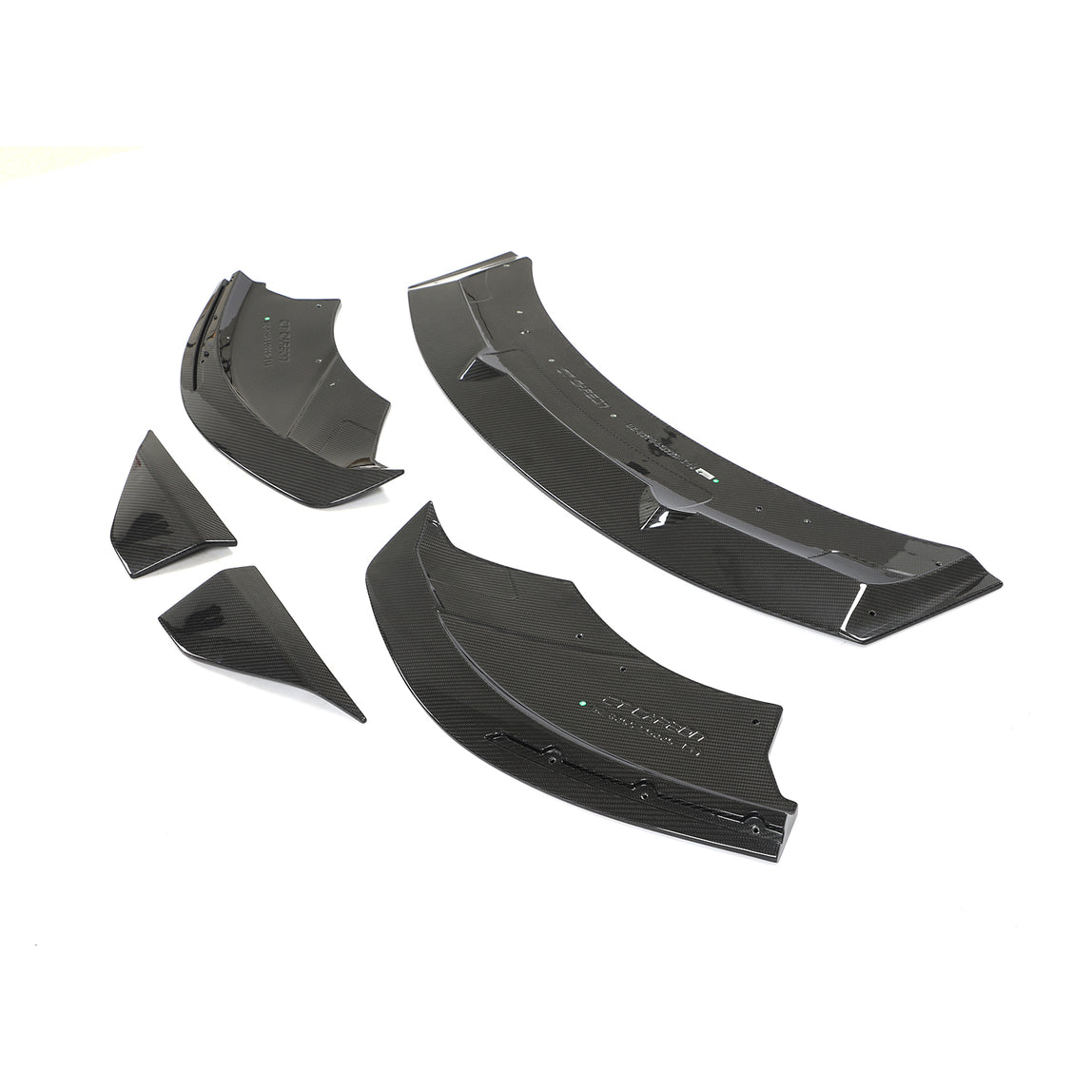 MCLAREN 720S CARBON FIBRE SPLITTER - CT DESIGN-Splitter-CT CARBON-CT Carbon - High-quality carbon fiber and gloss black aerodynamic parts for premium sports and luxury vehicles.