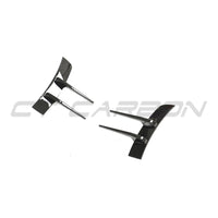 MERCEDES A-CLASS W177 & V177 2018-2022 GLOSS BLACK FRONT BUMPER TRIM