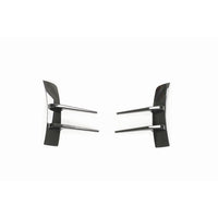 MERCEDES A-CLASS W177 & V177 2018-2022 GLOSS BLACK FRONT BUMPER TRIM