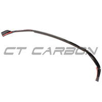 MERCEDES C-CLASS W205 2019+ GLOSS BLACK SPLITTER - V1