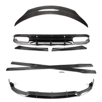 CT CARBON Full Kit MERCEDES C63 W205 CONVERTIBLE FACELIFT FULL CARBON FIBRE KIT - B STYLE
