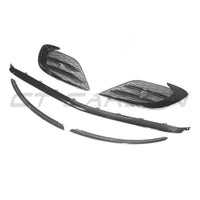 PACK FACE AVANT NOIR BRILLANT MERCEDES W118 CLA