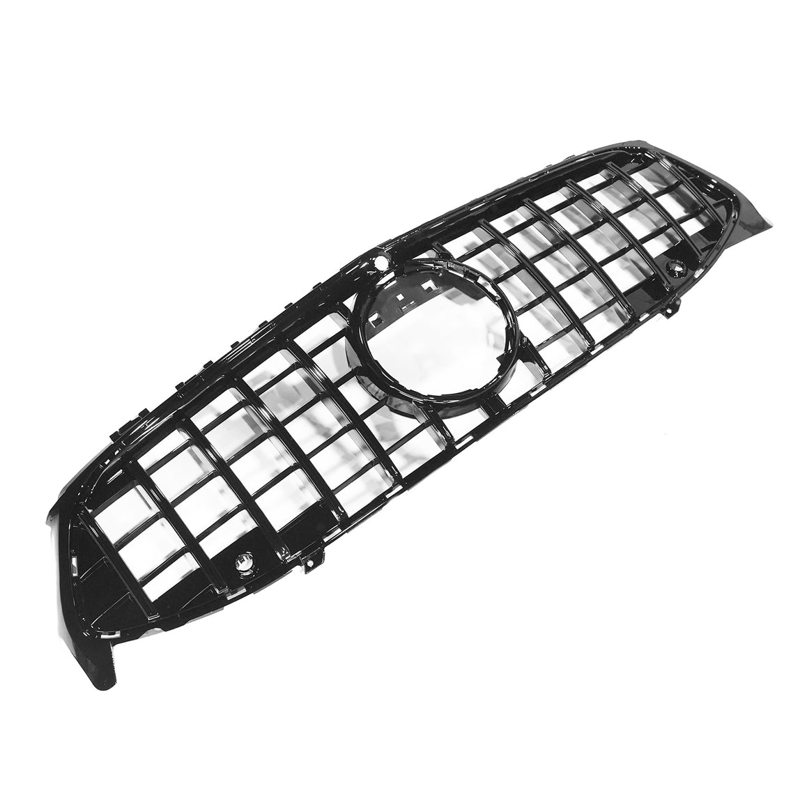 MERCEDES W118 CLA PANAMERICA GRILLE-Grille-BLAK BY CT-CT Carbon - High-quality carbon fiber and gloss black aerodynamic parts for premium sports and luxury vehicles.