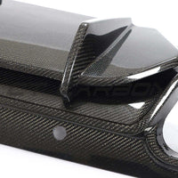 MERCEDES W205 C63 FACELIFT COUPE/CONVERTIBLE 2DR CARBON FIBRE DIFFUSER V2 - CT DESIGN