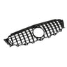 MERCEDES W213 & C238 2020-2024 E-CLASS GLOSS BLACK PANAMERICA GRILLE-Grille-BLAK BY CT-CT Carbon - High-quality carbon fiber and gloss black aerodynamic parts for premium sports and luxury vehicles.