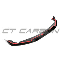 BMW F95/F96 X5M/X6M LCI 2023+ CARBON FIBRE SPLITTER - CT DESIGN