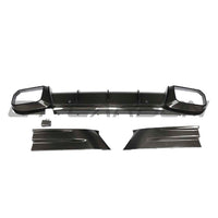 BMW F95/F96 X5M/X6M LCI 2023+ CARBON FIBRE DIFFUSER - CT DESIGN