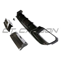 BMW F95/F96 X5M/X6M LCI 2023+ CARBON FIBRE DIFFUSER - CT DESIGN