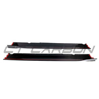 LAMBORGHINI HURACAN EVO 2019-2023 CARBON FIBRE SIDE SKIRTS - CT DESIGN