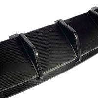 AUDI RSQ8 2025+ FACELIFT CARBON FIBRE DIFFUSER - CT DESIGN