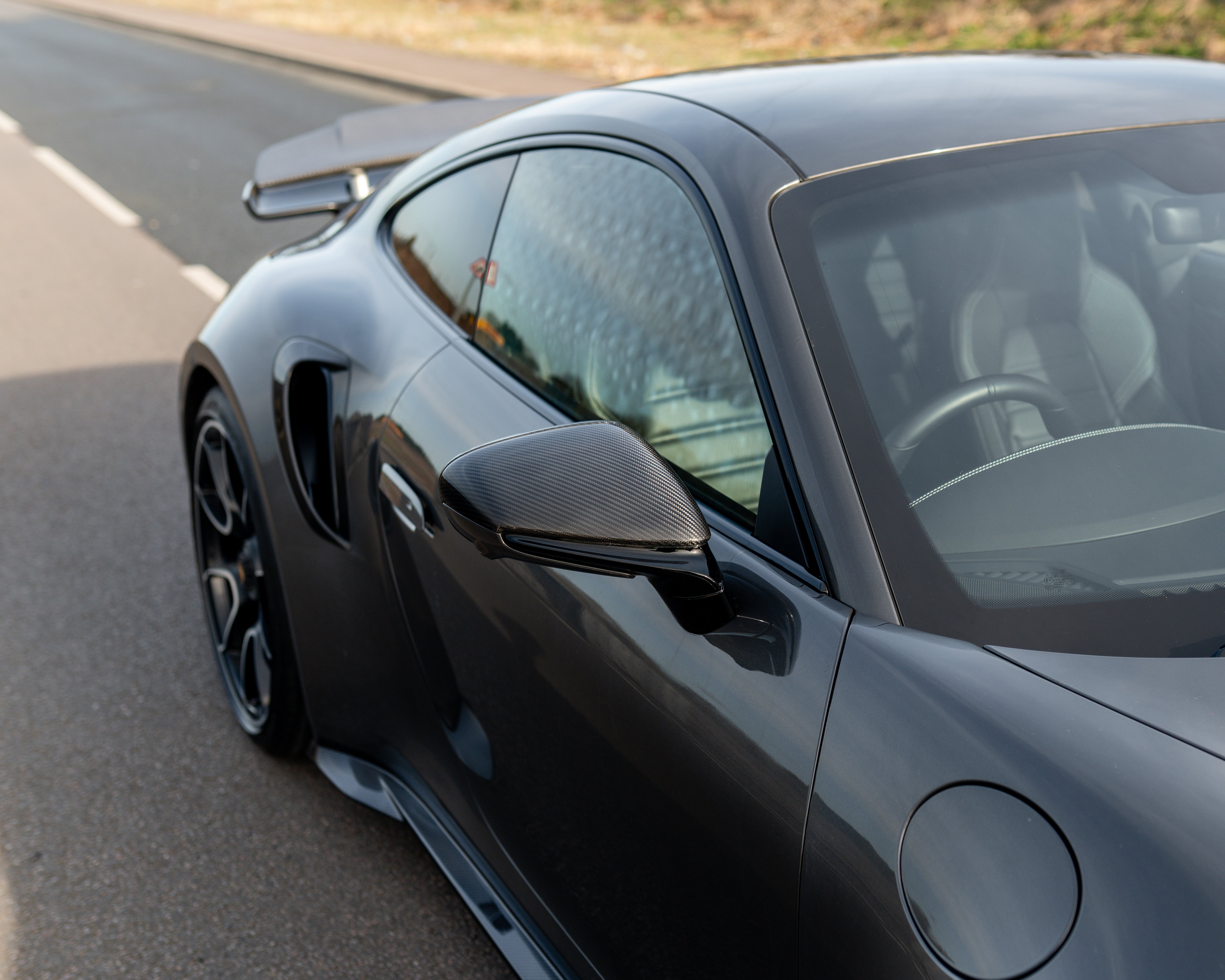 992 Rhd PORSCHE 911 992 TURBO CARBON FIBRE MIRRORS - (RHD ONLY) | CT CARBON ...
