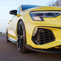 AUDI A3/S3 8Y 2020+ CARBON FIBRE SPLITTER - CT DESIGN