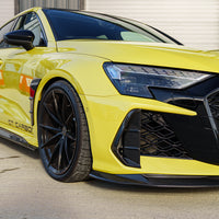 AUDI RS3 8Y 2025+ CARBON FIBRE SPLITTER - CT DESIGN V2