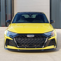 AUDI RS3 8Y 2025+ CARBON FIBRE SPLITTER - CT DESIGN V2