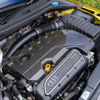 AUDI RS3 8Y 2020+ CARBON FIBRE ENGINE COVER KIT