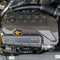 AUDI RS3 8Y 2020+ CARBON FIBRE ENGINE COVER KIT