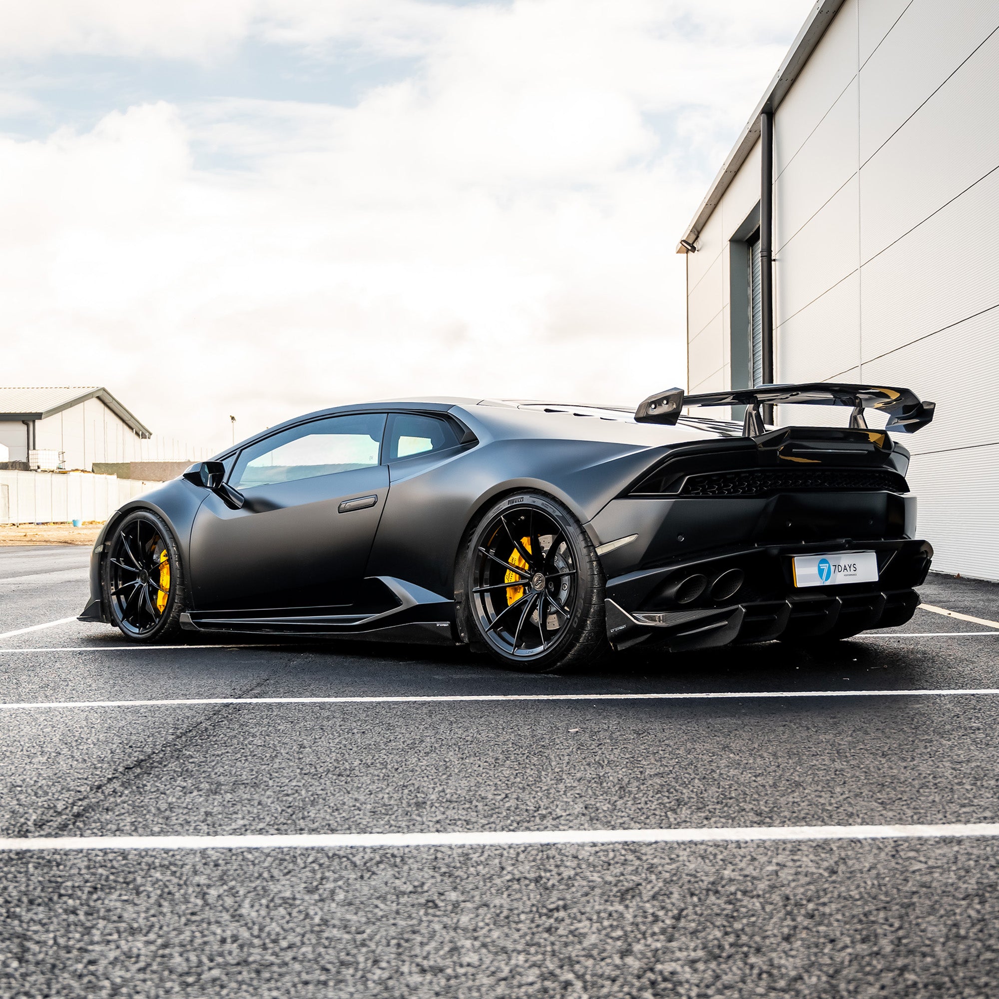 CT CARBON | LAMBORGHINI HURACAN LP-610 CARBON FIBRE SPLITTER - CT ...