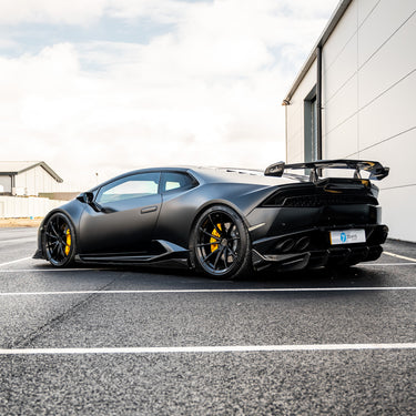 LAMBORGHINI HURACAN LP-580/LP-610 &amp; EVO SPOILER/AILE EN FIBRE DE CARBONE - CT DESIGN